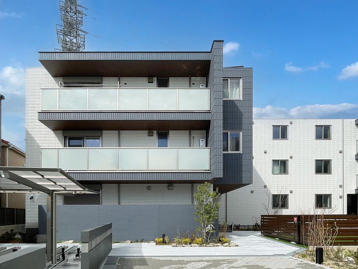 カシータ蓬川緑地ウエストの外観