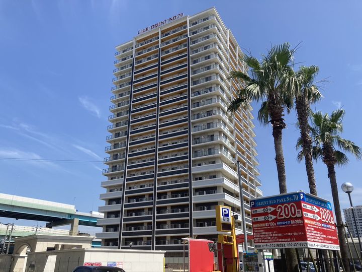 福岡県福岡市博多区千代6(マンション)の賃貸物件の外観