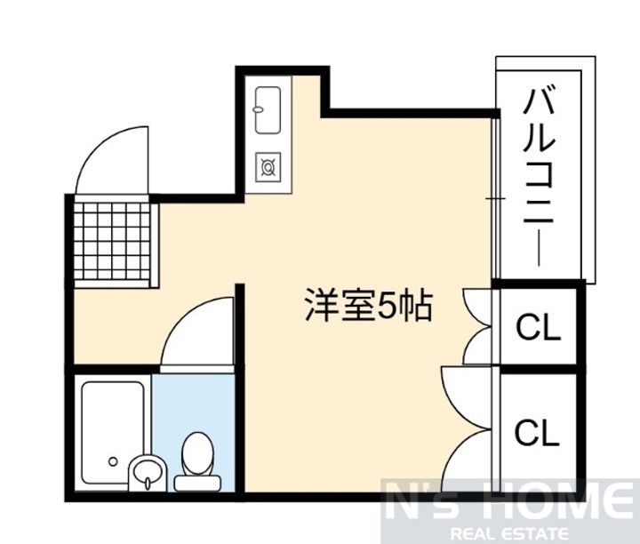 シティコート関目の間取り