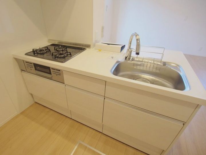 広島県広島市安佐南区上安1(アパート)の賃貸物件のキッチン