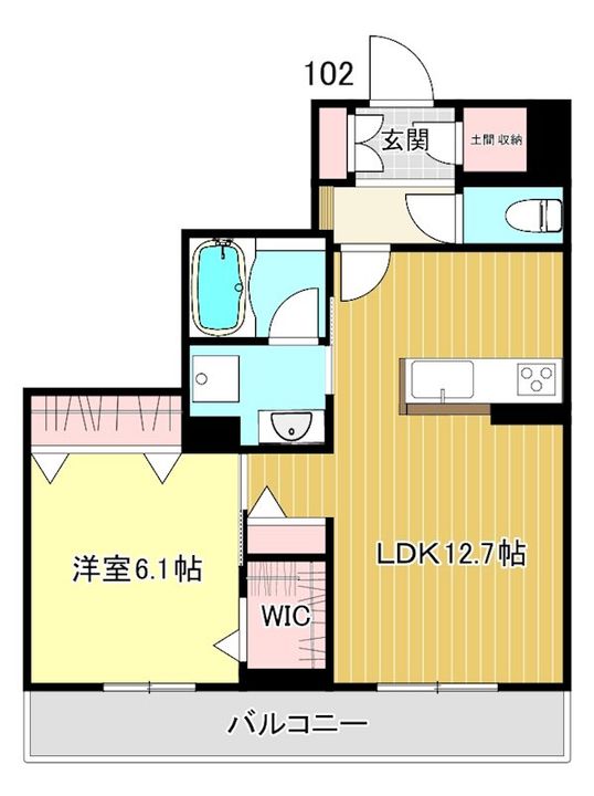 ブランバーチ ネストの間取り