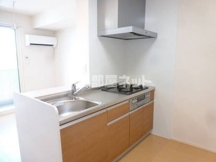 栃木県足利市福居町(アパート)の賃貸物件のキッチン
