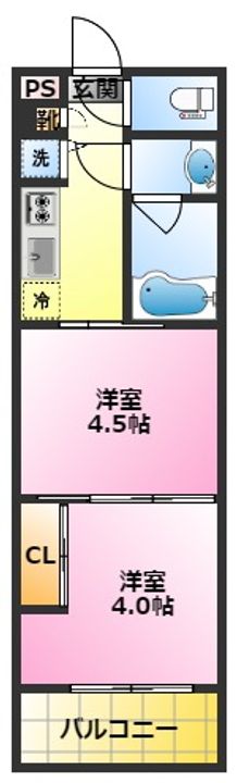 ガーラ元住吉グランドステージの間取り