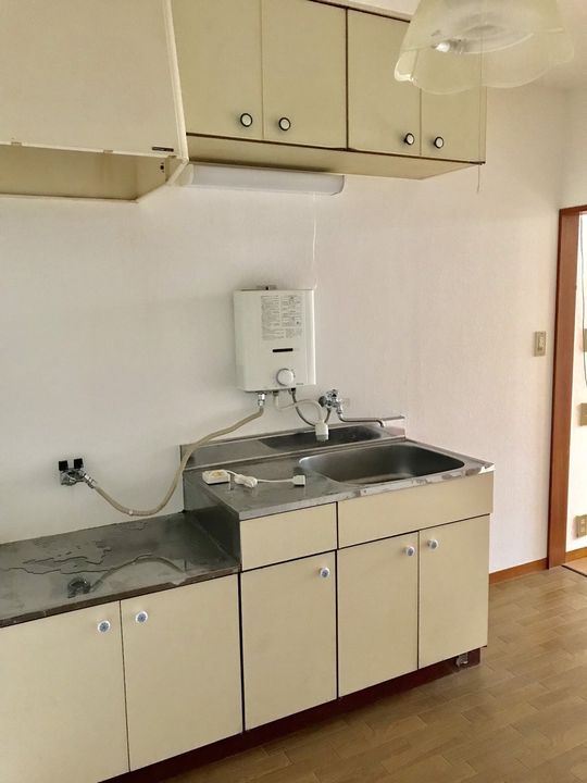 岡山県岡山市北区惣爪(一戸建)の賃貸物件のキッチン