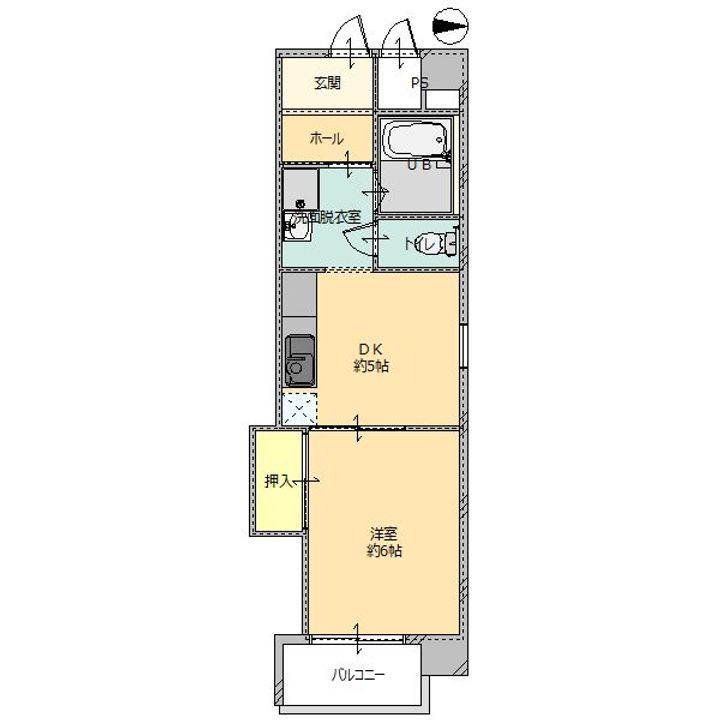 パールマンションの間取り