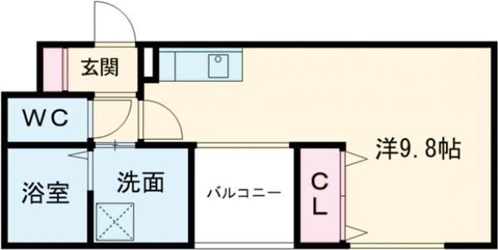 兵庫県加古郡播磨町野添(アパート)の賃貸物件の間取り