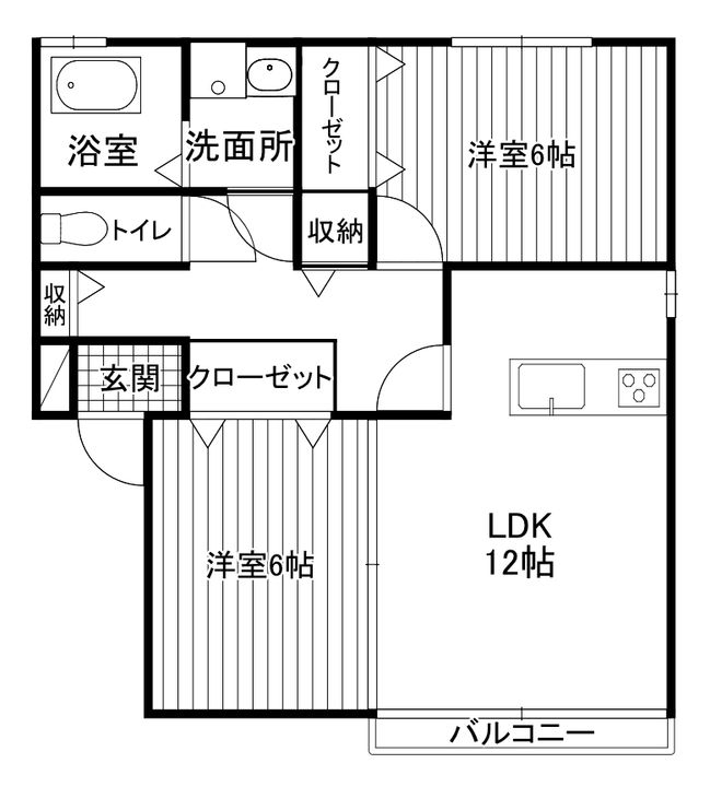 コンフォートの間取り