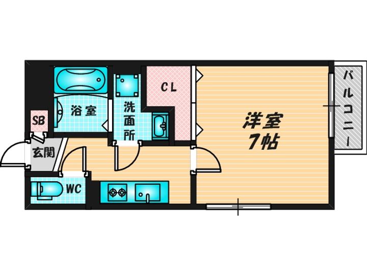 トレーデの間取り