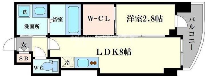 セレニテ日本橋プリエの間取り