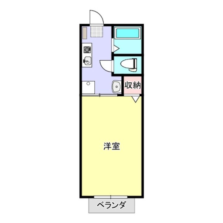 リッシュ城ケ丘C棟の間取り