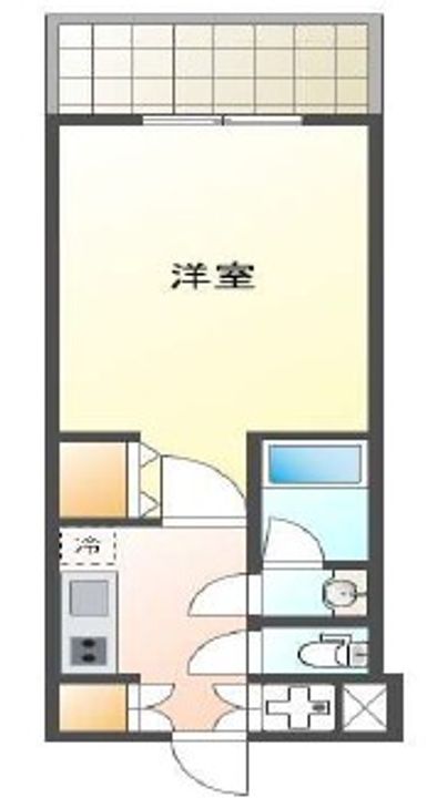 コンシェリア東京THERESIENCEの間取り