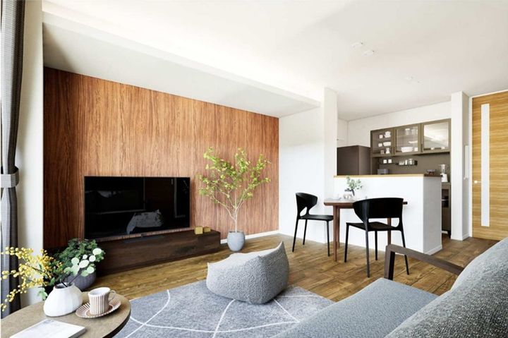 ブランバーチ ネストの居間