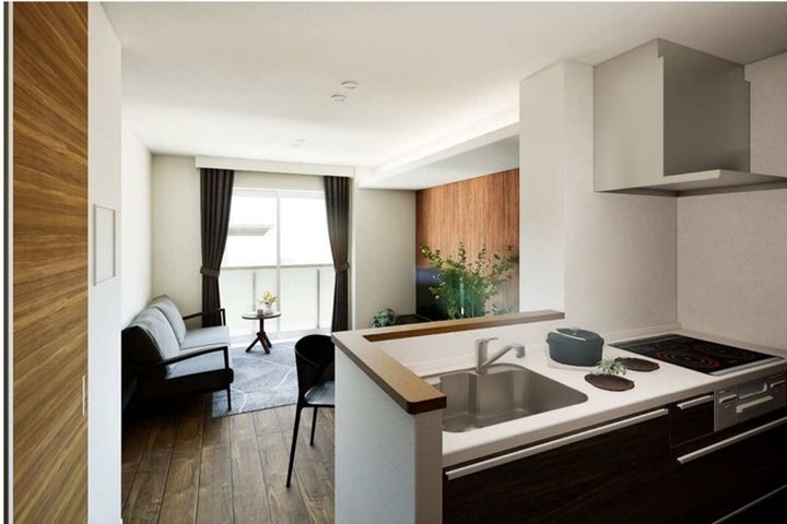 ブランバーチ ネストのキッチン