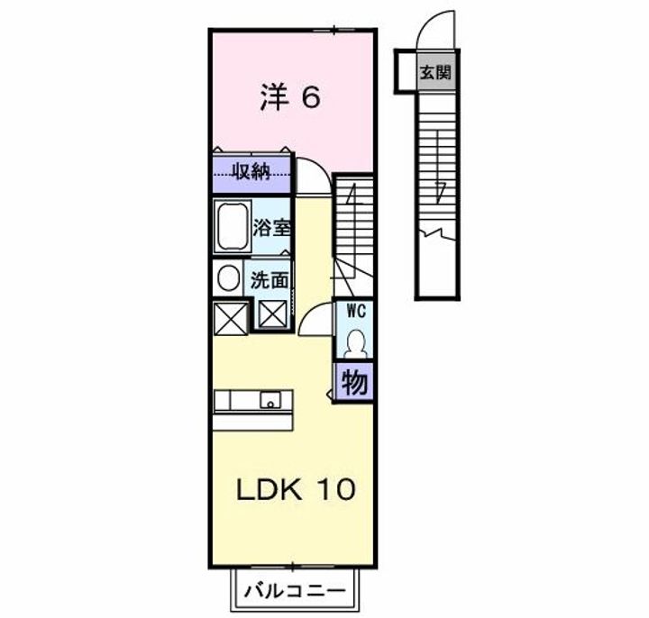 プラシードの間取り