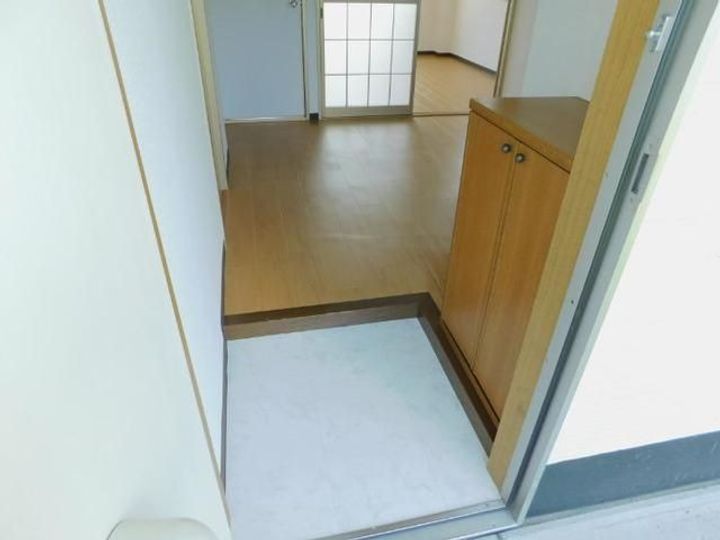 ボヌール鬼怒Aの玄関