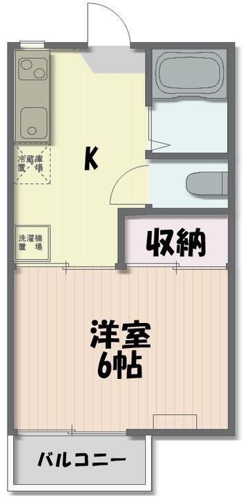 コーポラス東菓の間取り