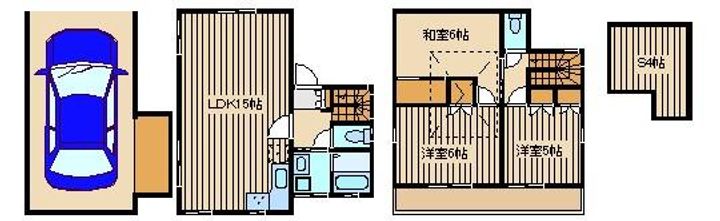 東京都練馬区西大泉5(一戸建)の賃貸物件の間取り