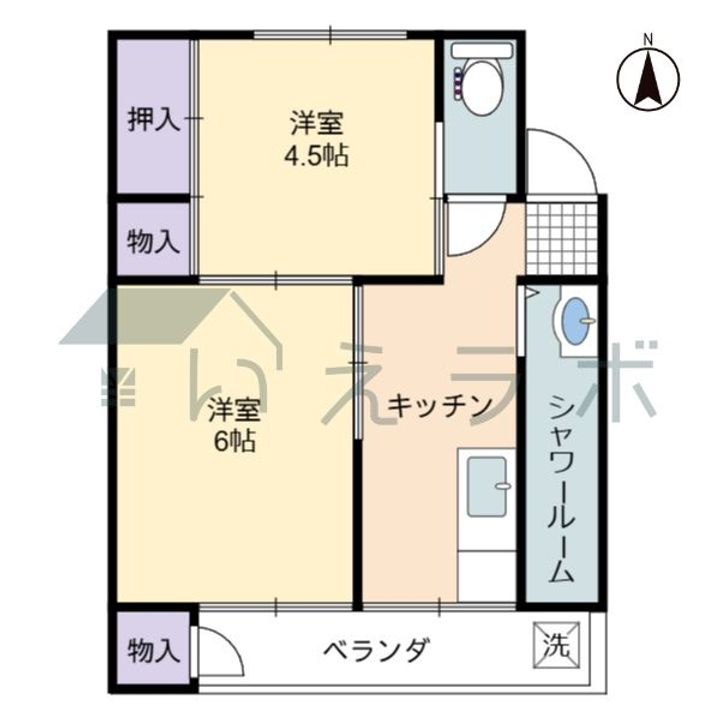 ヴェリテ瀬戸の間取り