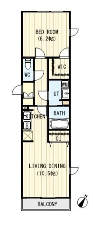 東京都文京区千石4(マンション)の賃貸物件の間取り