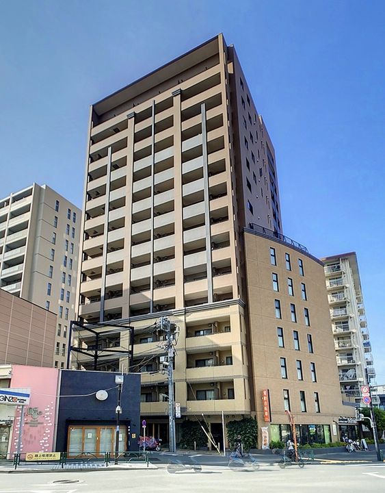 エスティメゾン大井仙台坂の外観