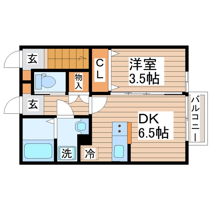 Rui II(ルイ2)の間取り