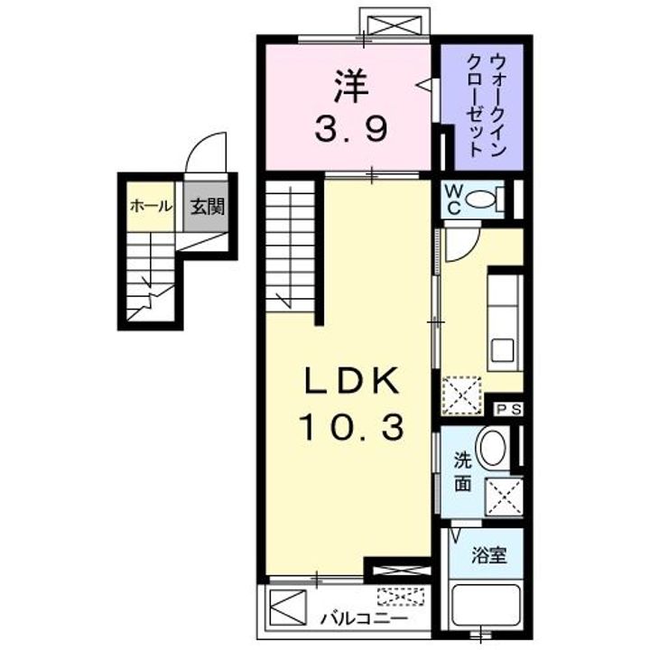 コンフォート デイズの間取り
