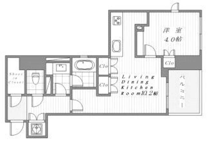 リビオ日本橋人形町の間取り