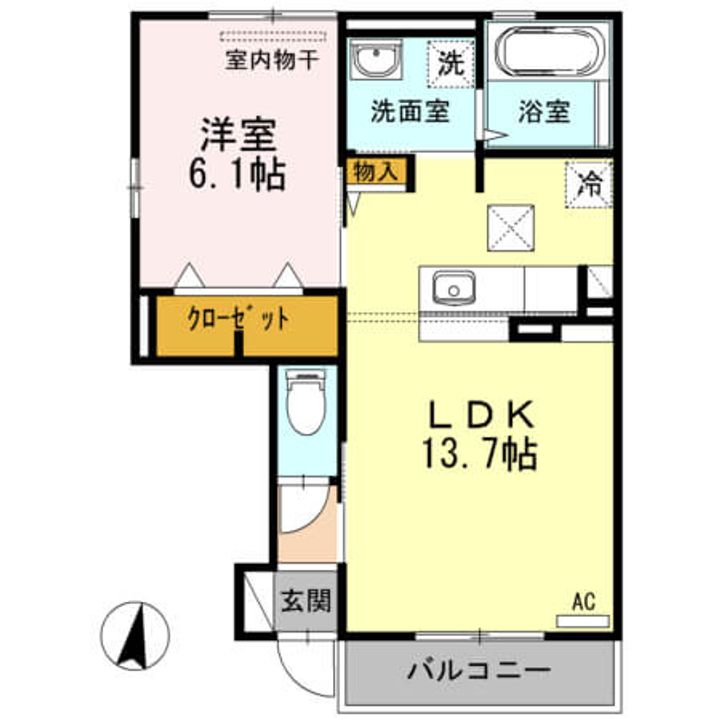 エンテ インゼルの間取り