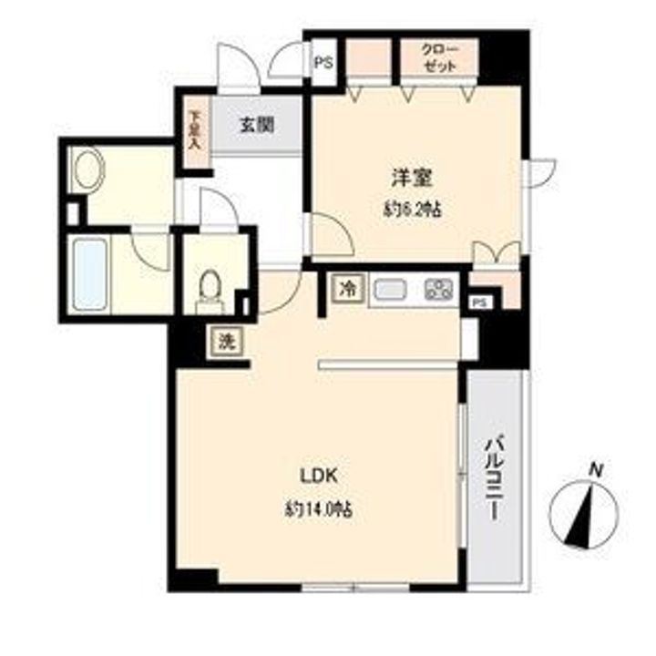 KDXレジデンス一番町の間取り