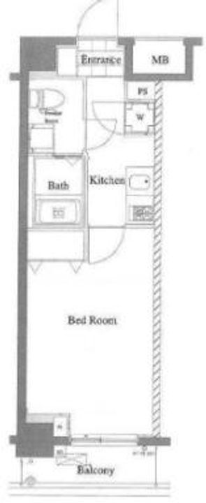 東京都荒川区東日暮里3(マンション)の賃貸物件の間取り