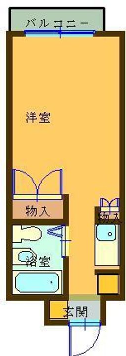 メゾンシブキ上柴の間取り