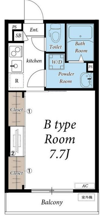 リブリ・La Paisibleの間取り