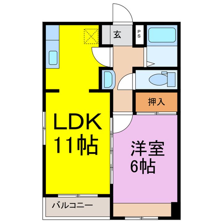 ブルーベイYagyu2の間取り
