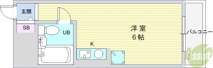 ルーク本山の間取り