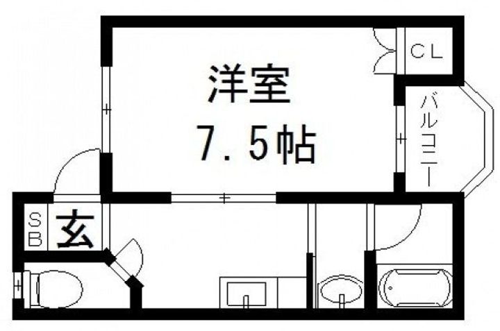 マンションエリーゼの間取り