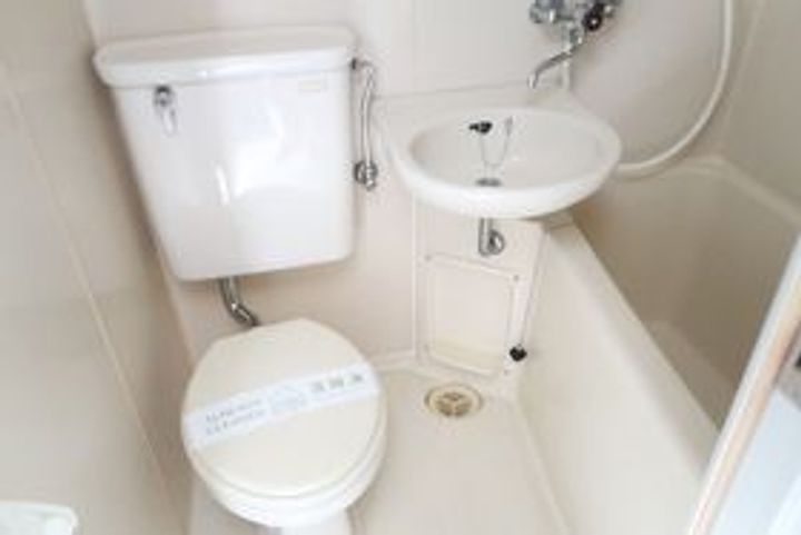 東京都目黒区中目黒4の賃貸マンションの風呂