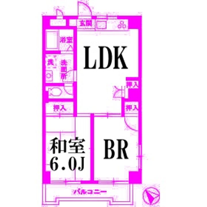 チェリーコート岡野の間取り