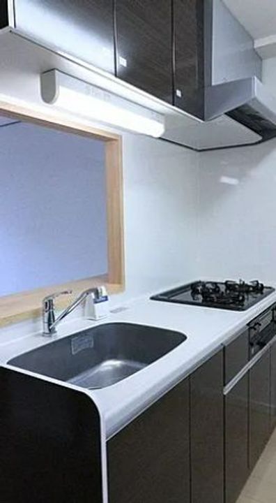 東京都港区芝浦3(マンション)の賃貸物件のキッチン