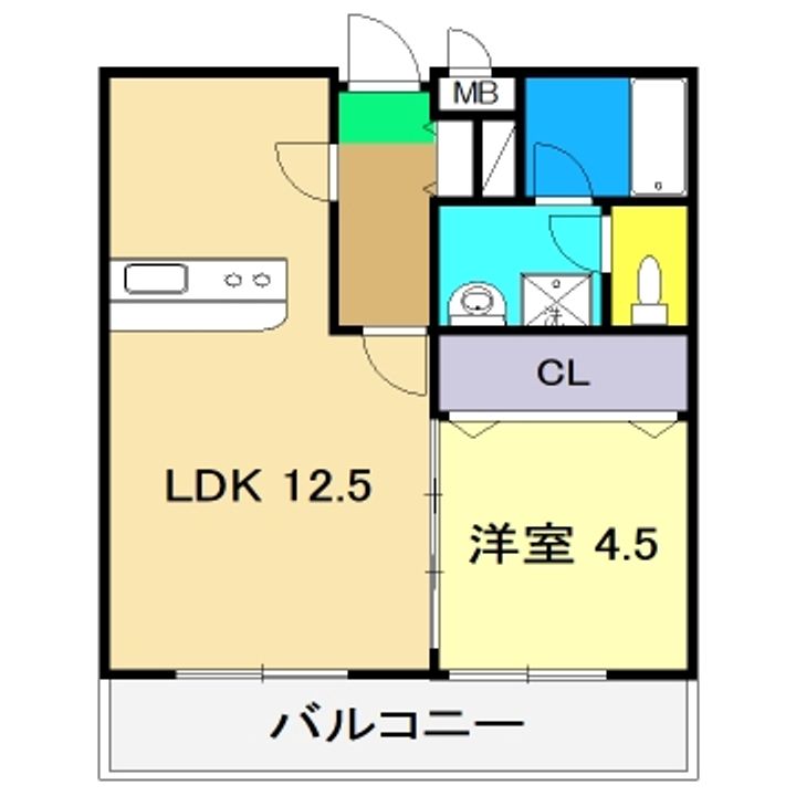 グランビューの間取り