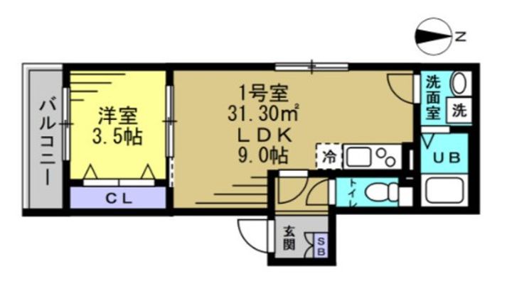 ベルシャンテ八千代台の間取り