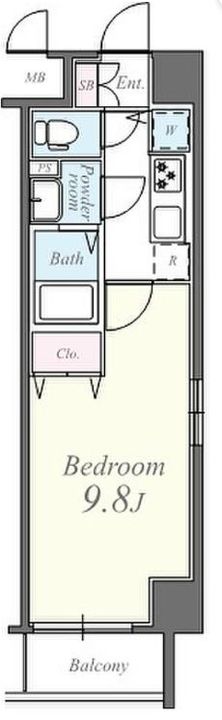 東京都江東区大島8(マンション)の賃貸物件の間取り