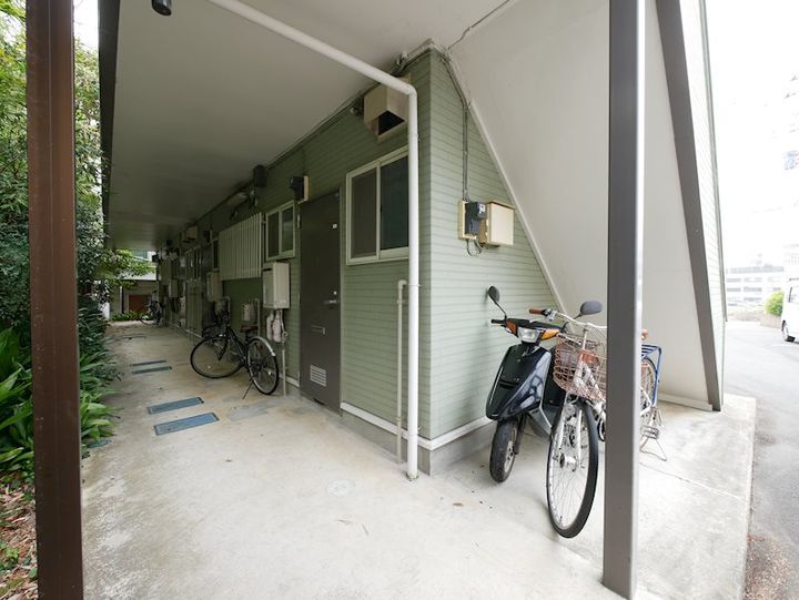 エールハイツの地図