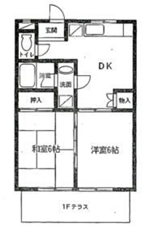 メゾニティ小林の間取り