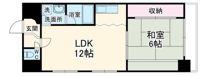 ウイングシティ西洞院の間取り