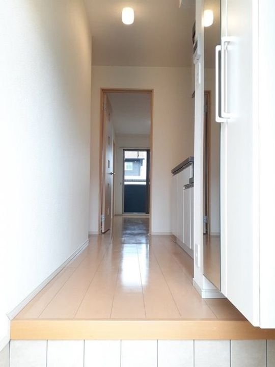 鹿児島県鹿児島市中山町(アパート)の賃貸物件の玄関