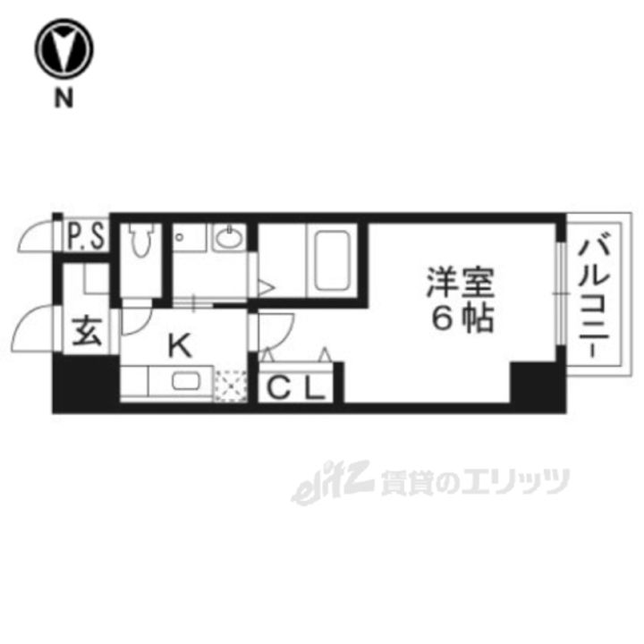 サムパティーク山科の間取り