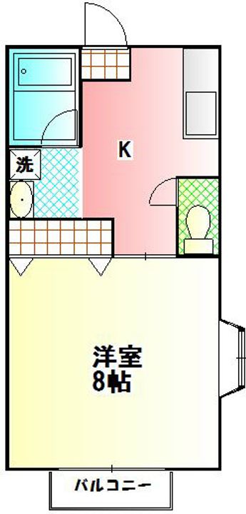 Yuーハイムの間取り