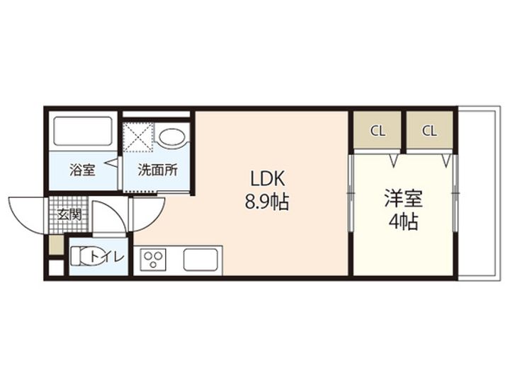 maison de TSUBAKIの間取り