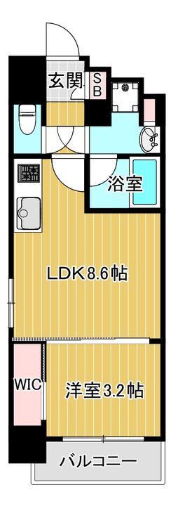 アーバネックス大阪城北の間取り