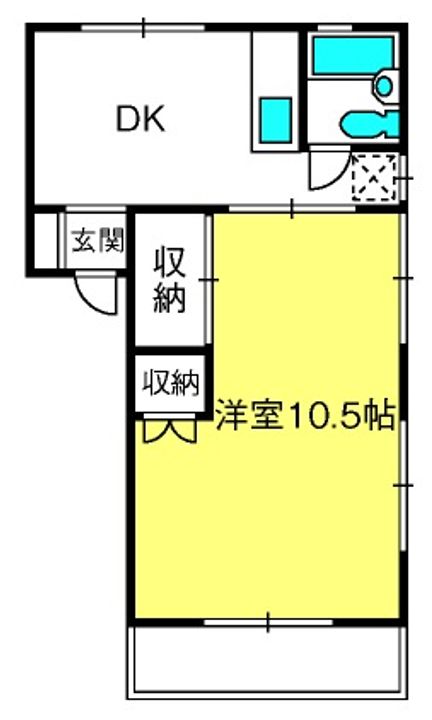 パールハイツ(三橋)の間取り